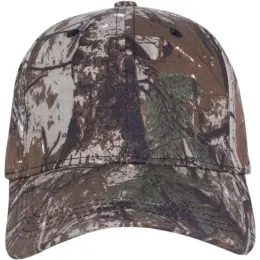 FWRD Leaflock 6 Panel Camo Cap Front Image